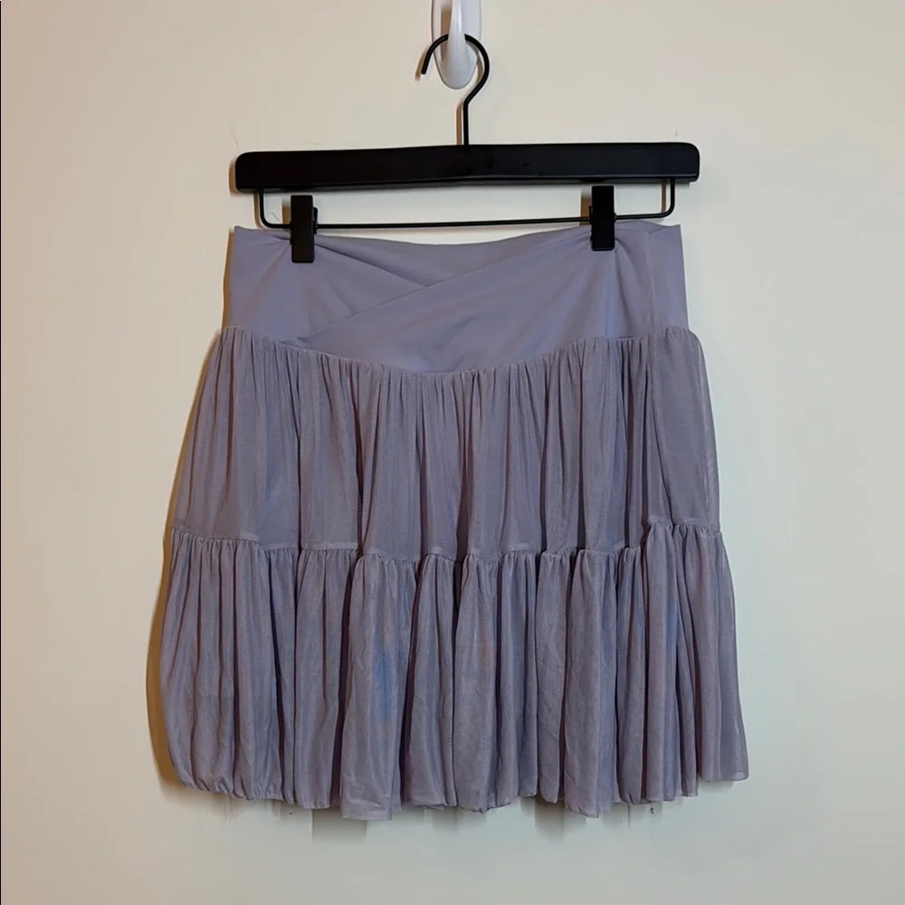 Blogilaties Lilac Tiered Mesh Skort - Picture 1 of 4